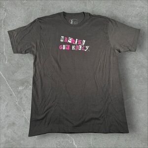 Machine Gun Kelly Shirt Men Large Black Graphic Rock Concert Streetwear Pop Punk